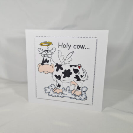 Holy Cow Birthday Card