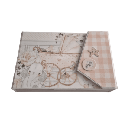 Hand Made Baby Girl Peach Album