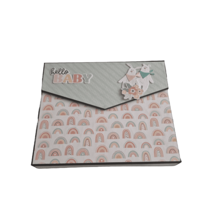 Handmade Baby Girl Pink & Blue Album