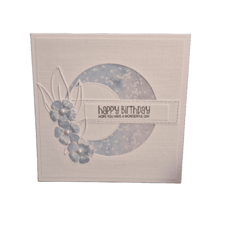 Blue and Purple Card