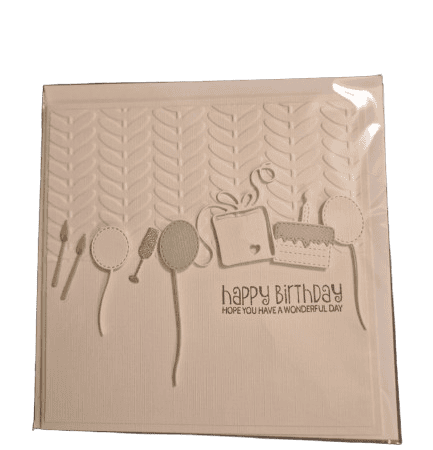 Birthday Card Green