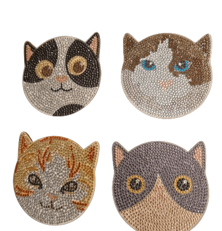 Cat Coasters