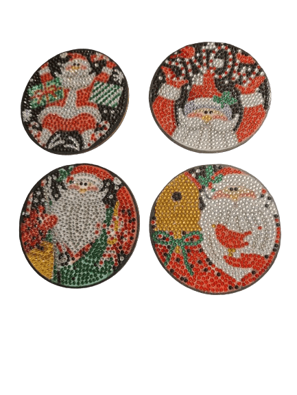 Santa Coasters